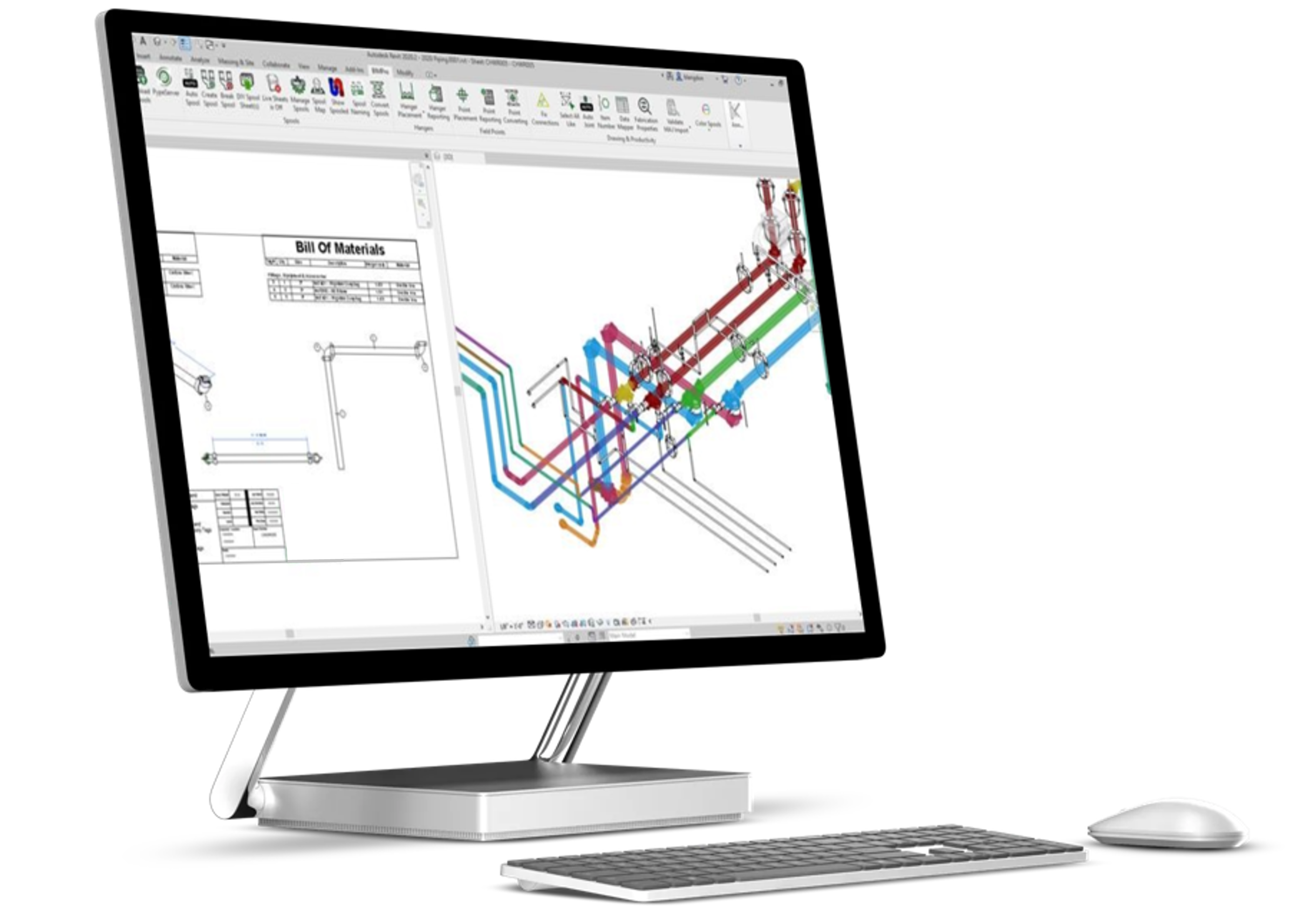 screenshot of MSUITE BIM